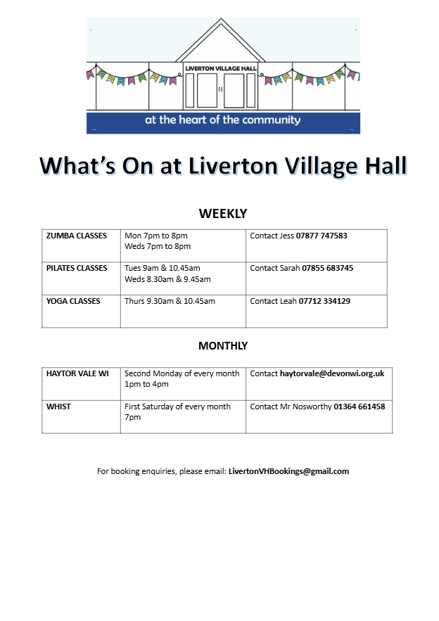 WhatsOn-Liverton-Villahe-Hall